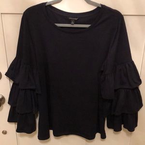Navy blue top